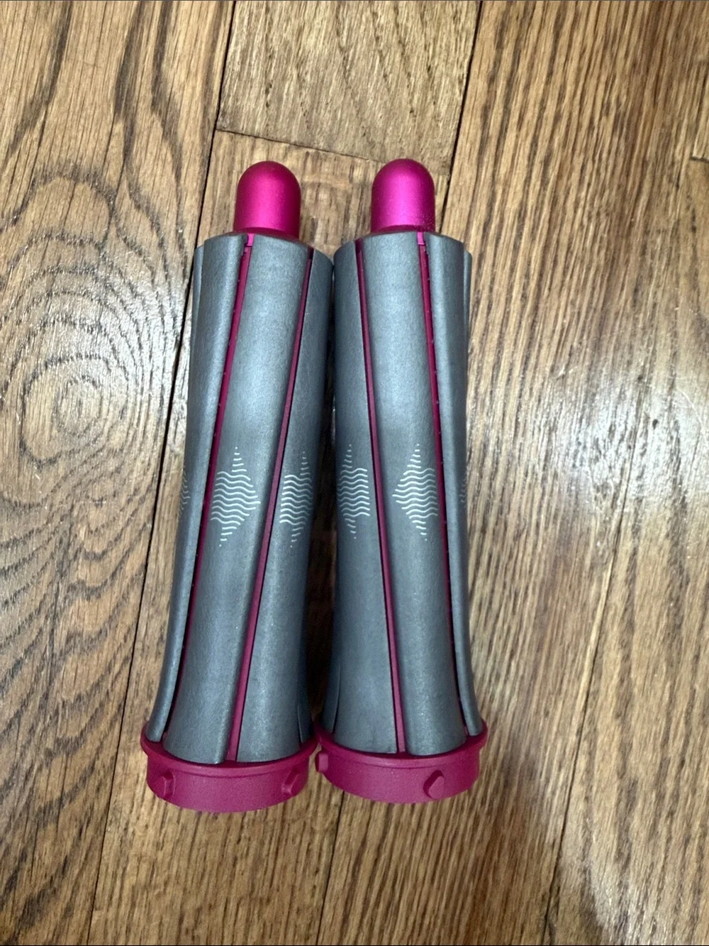 Dyson Airwrap 1.2” 30mm Curling Barrels Set – Nickel/Fuchsia